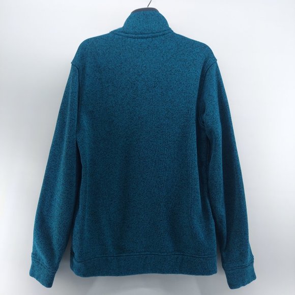 eddie bauer green fleece pullover size medium mens - Picture 9 of 10